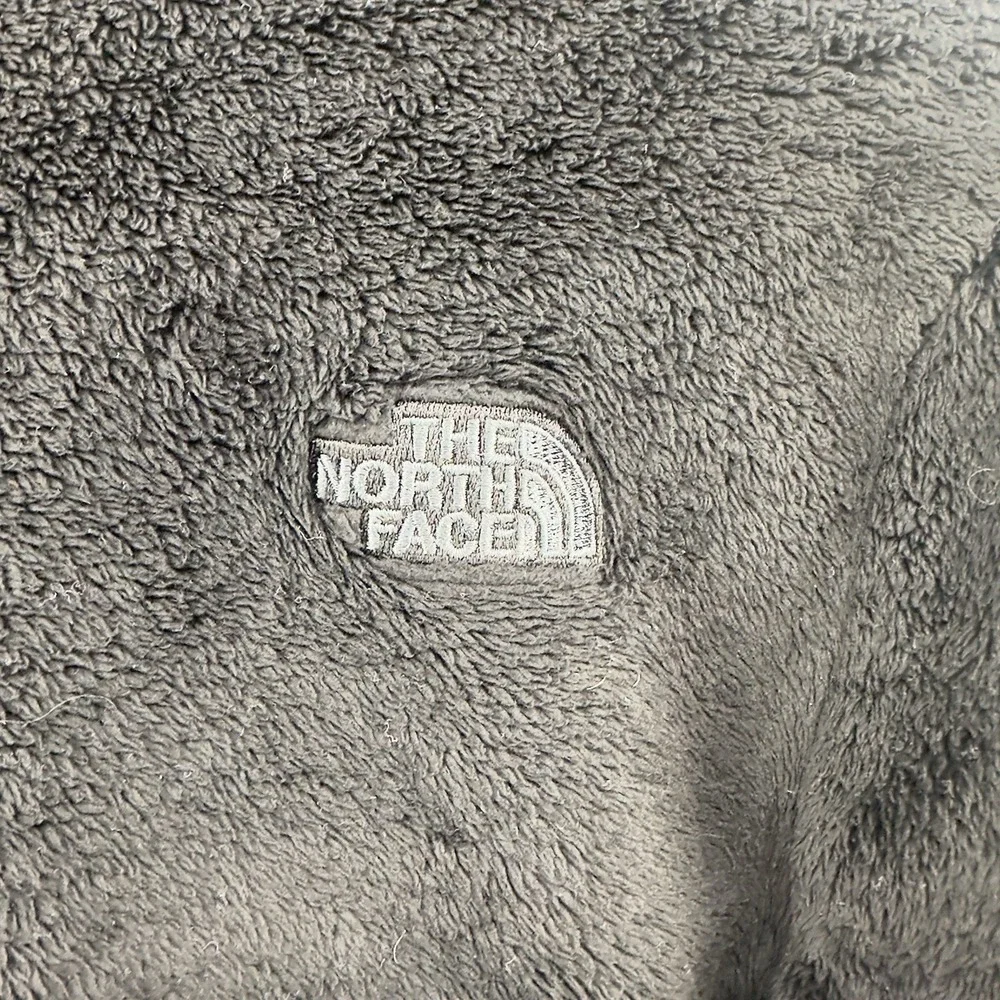 The North Face Osito Jacket Womens Medium Black Oso Soft Fleece Full Zipper Logo - Picture 13 of 13